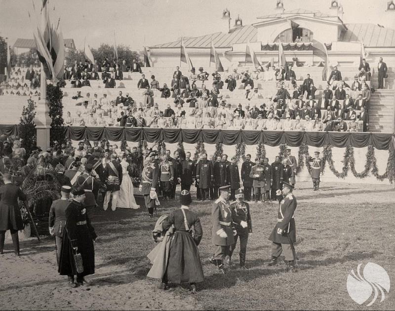 1898年8月17日，在莫斯科的市中心，距离克里姆林宫不远的地方举行了博物馆的奠基仪式.jpg