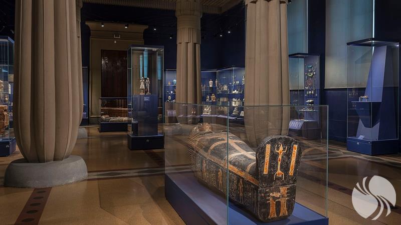 古埃及艺术文化大厅，展出了约800件展品，代表了法老王国发展历史的各个时期，始于公元前四千年。.jpg