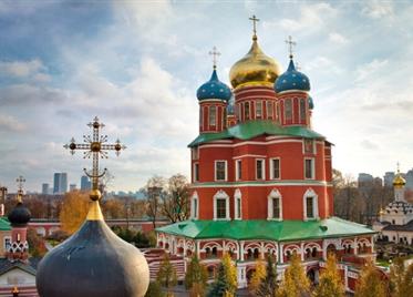 莫斯科美丽的修道院